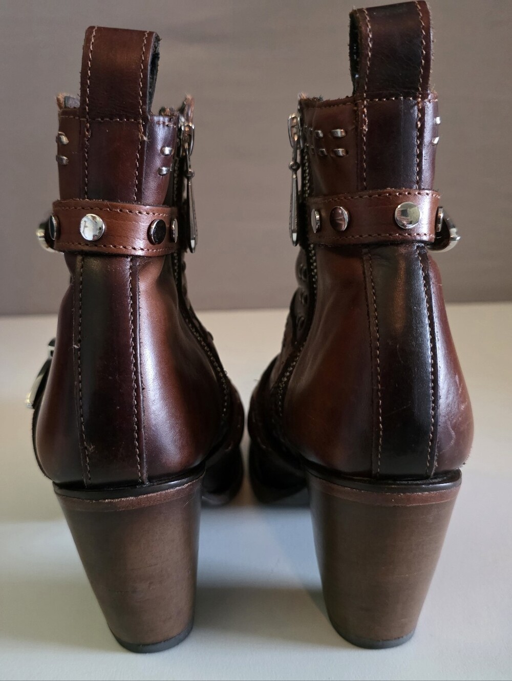 Cuadra maple cowhide leather ankle boots women’s Sz 6 1/2 - Picture 7 of 16